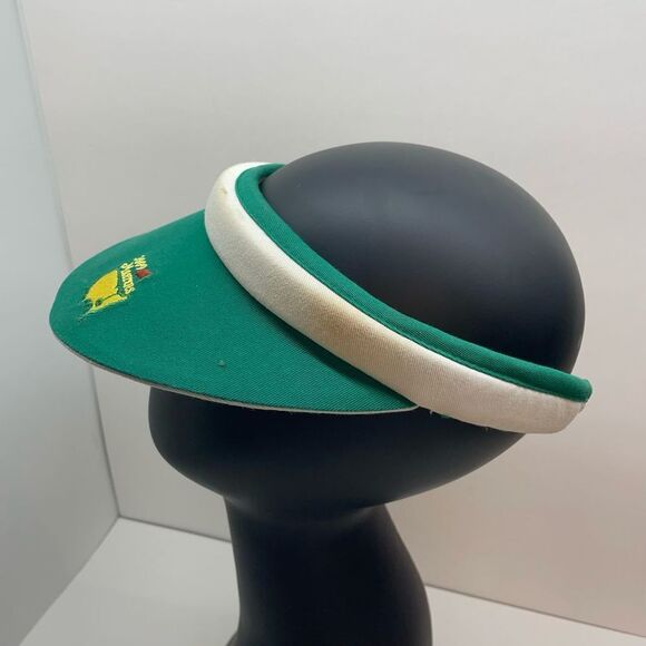 Masters 2009 Golf Tournament Visor Hat.‎ USA - Green - Sz. O/S Magnolia - Picture 4 of 6